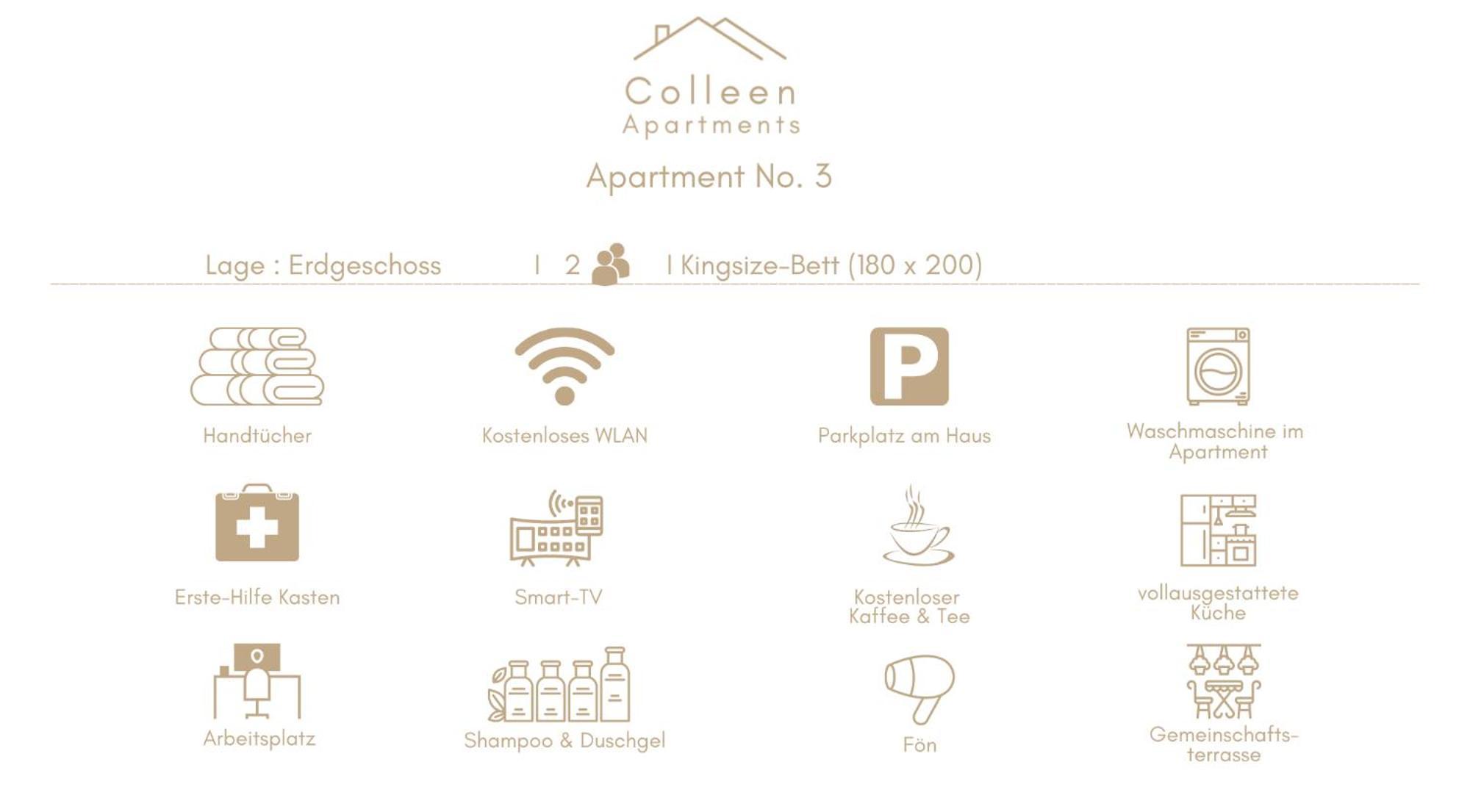 Colleen Apartments - Minden, Hermannstrasse Quarto foto